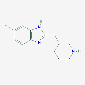 5-fluoro-2-(piperidin-3-ylmethyl)-1H-benzimidazoleͼƬ