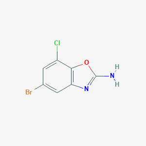 5-bromo-7-chloro-1,3-benzoxazol-2-amineͼƬ