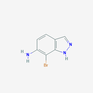 7-Bromo-1H-indazol-6-amineͼƬ