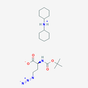 N-Boc-4-azido-L-homoalanine(Dicyclohexylammonium)SaltͼƬ