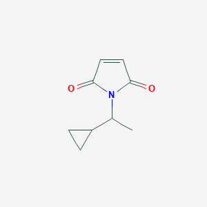 1-(1-Cyclopropylethyl)-2,5-dihydro-1H-pyrrole-2,5-dioneͼƬ