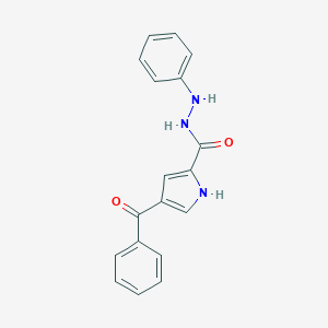 4-benzoyl-N'-phenyl-1H-pyrrole-2-carbohydrazideͼƬ