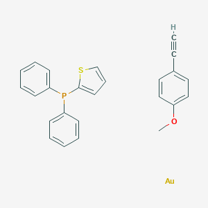 (Diphenyl-2-thienylphosphine-P)[2-(4-methoxyphenyl)ethynyl]goldͼƬ