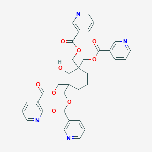 2,2,6,6-Tetrakis(nicotinoyloxymethyl)cyclohexanol图片