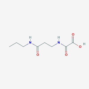 {[2-(propylcarbamoyl)ethyl]carbamoyl}formic acidͼƬ