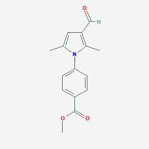 4-(3-Formyl-2,5-dimethyl-1H-pyrrol-1-yl)-benzoic acid methyl esterͼƬ