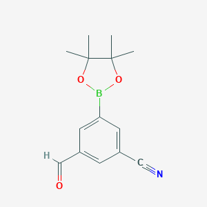 (3-CYANO-5-FORMYLPHENYL)BORONIC ACID PINACOL ESTERͼƬ