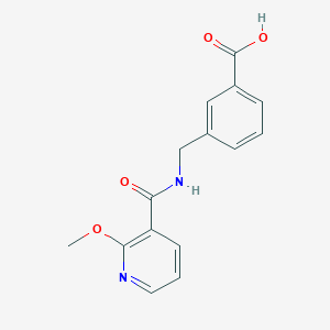 3-{[(2-Methoxypyridin-3-yl)formamido]methyl}benzoic AcidͼƬ