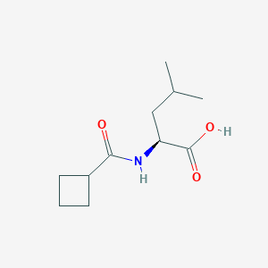 (2S)-2-(Cyclobutylformamido)-4-methylpentanoic acidͼƬ