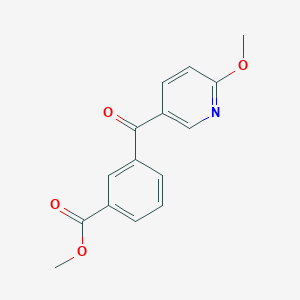 Methyl 3-(6-methoxynicotinoyl)benzoateͼƬ