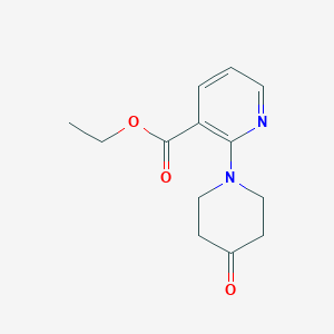 Ethyl 2-(4-Oxopiperidin-1-yl)nicotinateͼƬ