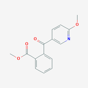 Methyl 2-(6-methoxynicotinoyl)benzoateͼƬ