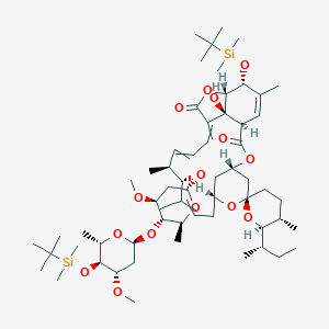 5-O-Demethyl-4'',5-bis-O-[(1,1-dimethylethyl)dimethylsilyl]-22,23-dihydro-28-oxo-Avermectin A1aͼƬ