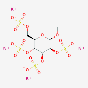 Methyl-D-Mannopyranoside 2,3,4,6-Tetrasulfate,Potassium Salt,Technical GradeͼƬ