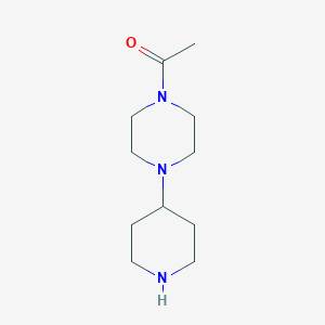 1-[4-(piperidin-4-yl)piperazin-1-yl]ethan-1-oneͼƬ