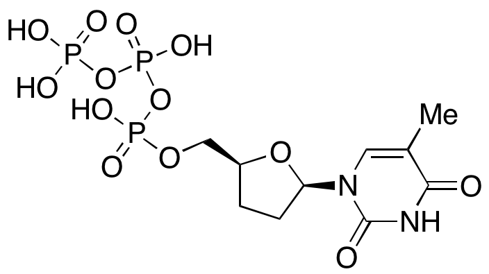 3'-Deoxy-thymidine 5'-(Tetrahydrogen Triphosphate)ͼƬ