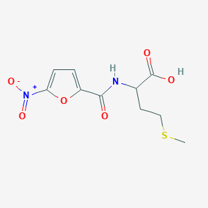 4-(Methylsulfanyl)-2-[(5-nitrofuran-2-yl)formamido]butanoic AcidͼƬ