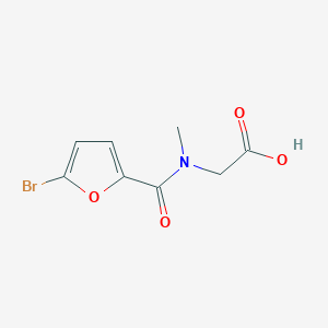 2-[1-(5-Bromofuran-2-yl)-n-methylformamido]acetic AcidͼƬ