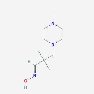 (1E)-2,2-dimethyl-3-(4-methylpiperazin-1-yl)propanal oximeͼƬ