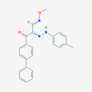 3-[1,1'-biphenyl]-4-yl-2-[2-(4-methylphenyl)hydrazono]-3-oxopropanal O-methyloximeͼƬ