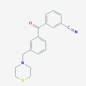 3-cyano-3'-thiomorpholinomethyl benzophenoneͼƬ