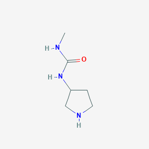 3-methyl-1-(pyrrolidin-3-yl)ureaͼƬ