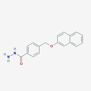 4-[(Naphthalen-2-yloxy)methyl]benzohydrazideͼƬ