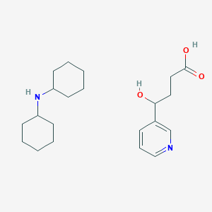 rac 4-Hydroxy-4-(3-pyridyl)butanoic Acid Dicyclohexylamine SaltͼƬ