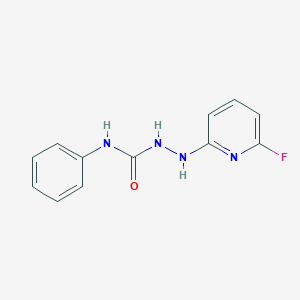 2-(6-Fluoro-2-pyridinyl)-N-phenyl-1-hydrazinecarboxamideͼƬ