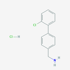 4-(2-Chlorophenyl)Benzylamine Hydrochloric Acid SaltͼƬ