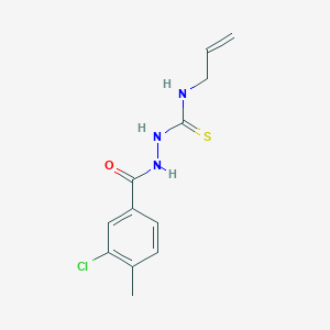 N-allyl-2-(3-chloro-4-methylbenzoyl)hydrazinecarbothioamideͼƬ