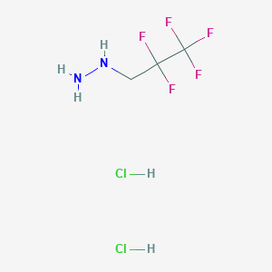 (2,2,3,3,3-pentafluoropropyl)hydrazine dihydrochlorideͼƬ