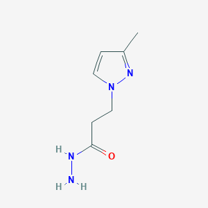 3-(3-methyl-1H-pyrazol-1-yl)propanohydrazideͼƬ