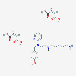 N'-(5-Aminopentyl)-N-(4-methoxybenzyl)-N'-methyl-N-2-pyridinyl-1,2-ethanediamine,Dimaleate SaltͼƬ