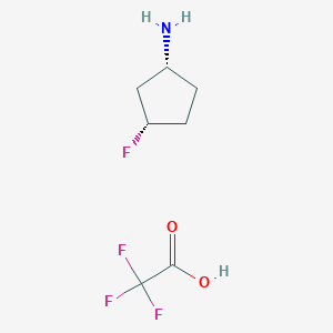 cis-3-Fluorocyclopentanamine Trifluoroacetic Acid SaltͼƬ