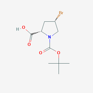 (2s,4s)-1-N-Boc-4-Bromo-ProlineͼƬ