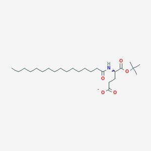 N-(1-Oxohexadecyl)-L-glutamic Acid tert-Butyl EsterͼƬ