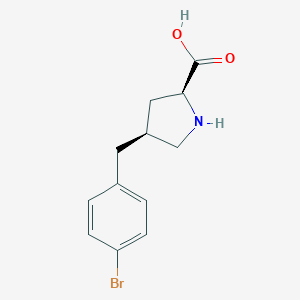 (4S)-4-(4-Bromo-benzyl)-L-prolineͼƬ