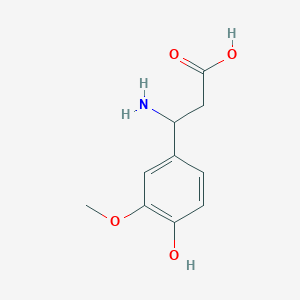 3-(4-Hydroxy-3-methoxy-phenyl)-DL-beta-alanineͼƬ