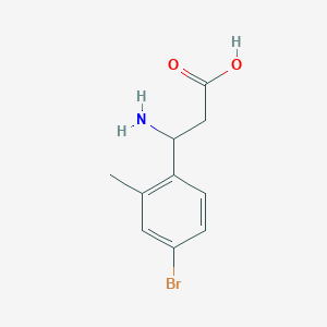 3-(4-Bromo-2-methylphenyl)-beta-alanineͼƬ