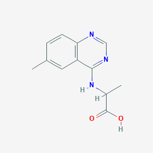 N-(6-methyl-4-quinazolinyl)alanineͼƬ