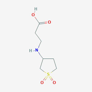 N-(1,1-Dioxidotetrahydro-3-thienyl)-beta-alanineͼƬ