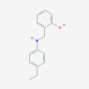 2-{[(4-ethylphenyl)amino]methyl}phenolͼƬ