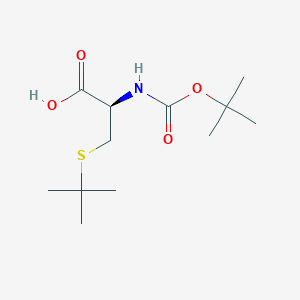 N-叔丁氧羰基-s-叔丁基-l-半胱氨酸图片