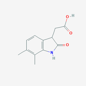 (6,7-dimethyl-2-oxo-2,3-dihydro-1H-indol-3-yl)acetic AcidͼƬ