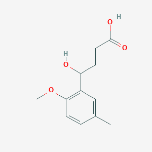 4-Hydroxy-4-(2-methoxy-5-methyl-phenyl)-butyric acidͼƬ