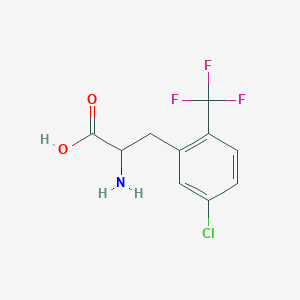 5-Chloro-2-(trifluoromethyl)-DL-phenylalanineͼƬ