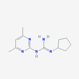 N-Cyclopentyl-N'-(4,6-dimethylpyrimidin-2-yl)guanidineͼƬ