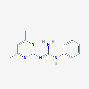 N-(4,6-dimethylpyrimidin-2-yl)-N'-phenylguanidineͼƬ