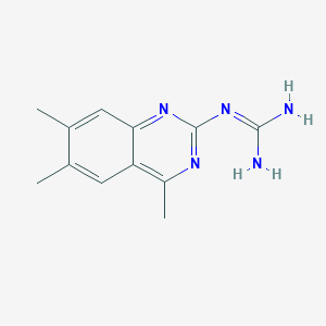 N-(4,6,7-trimethylquinazolin-2-yl)guanidineͼƬ